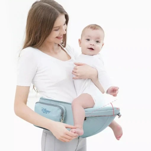 Multi-Position Comfort Baby Carrier – Cartoon Pattern, 0-36 Months