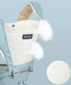 Multi-Position Comfort Baby Carrier – Cartoon Pattern, 0-36 Months