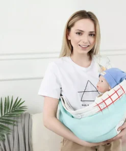 Adjustable Cotton Kangaroo Baby Carrier Wrap Sling