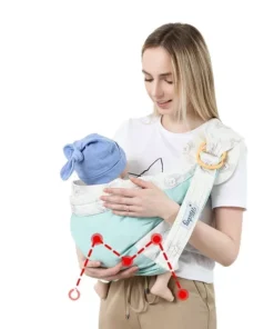 Adjustable Cotton Kangaroo Baby Carrier Wrap Sling