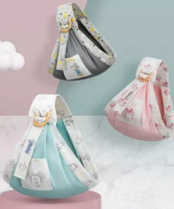 Adjustable Cotton Kangaroo Baby Carrier Wrap Sling