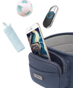 Versatile Baby Carrier with Hip Seat, Breathable & Adjustable Strap