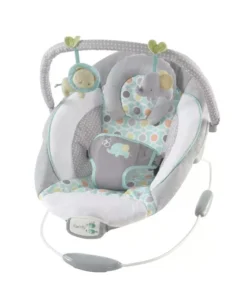 Deluxe Soothing Bouncer: Vibrating Plush Seat & Music Bed Chaise with 8 Melodies