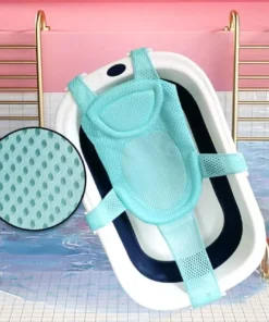 Newborn Adjustable Cross-Shaped Anti-Slip Bath Cushion
