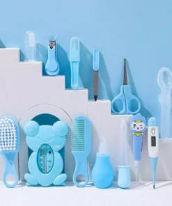 Comprehensive 13-Piece Baby Health and Grooming Kit – Essential Newborn Care Set