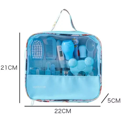 Comprehensive 13-Piece Baby Health and Grooming Kit – Essential Newborn Care Set