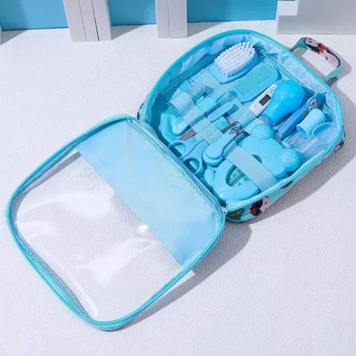 Comprehensive 13-Piece Baby Health and Grooming Kit – Essential Newborn Care Set