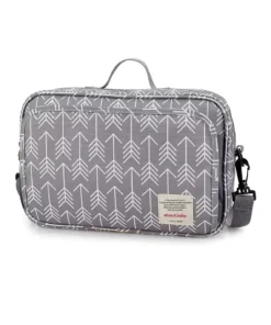 Multifunctional Waterproof Diaper Bag Organizer with Stylish Patterns