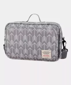 Multifunctional Waterproof Diaper Bag Organizer with Stylish Patterns