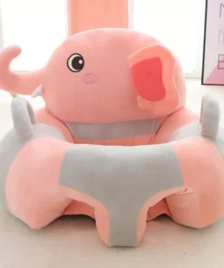 Plush Baby Support Seat: Comfortable Learning-to-Sit Chair