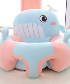 Plush Baby Support Seat: Comfortable Learning-to-Sit Chair