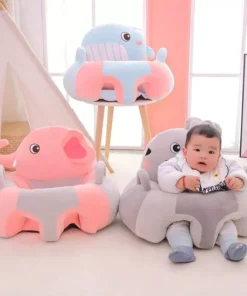 Plush Baby Support Seat: Comfortable Learning-to-Sit Chair