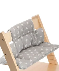 Washable High Chair With a Cushion & Baby Meal Support Pad