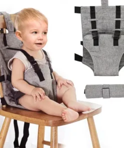 Portable Baby Safety Dining Chair Belt with Anti-Drop Protection
