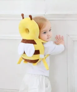Cartoon Bee Baby Head Back Protector