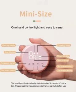 USB Rechargeable Silent Electric Breast Pump