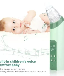 Adjustable Baby Nasal Aspirator with Suction for Newborns & Infants