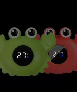 Adorable Cartoon Floating Baby Bath Thermometer with Digital LED Display