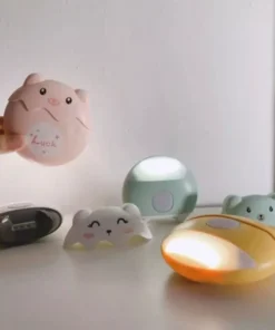 3-in-1 Electric Nail Tool with Night Light and Cartoon Design