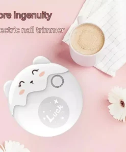 3-in-1 Electric Nail Tool with Night Light and Cartoon Design