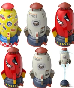 Kids’ Hydro Launch Water Rocket – Colorful Outdoor Garden Sprinkler Toy