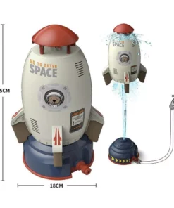 Kids’ Hydro Launch Water Rocket – Colorful Outdoor Garden Sprinkler Toy