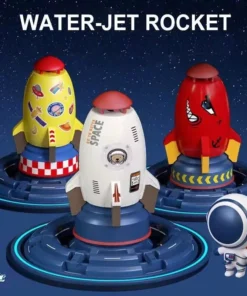 Kids’ Hydro Launch Water Rocket – Colorful Outdoor Garden Sprinkler Toy