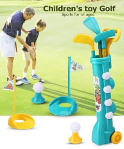 Kid-Friendly Golf Club Set: Outdoor Fun and Fitness Toy for Children