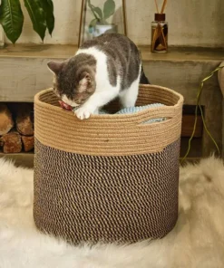 Eco-Friendly Cotton Rope Laundry Hamper