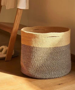 Eco-Friendly Cotton Rope Laundry Hamper