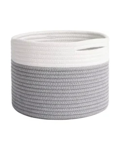Eco-Friendly Cotton Rope Laundry Hamper