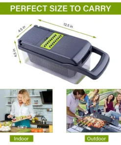 12 In 1 Manual Vegetable Chopper