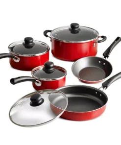 9-Piece Non-stick Cookware Set for Everyday Cooking