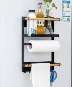 Magnet Fridge Shelf Magnetic Paper Towel Holder