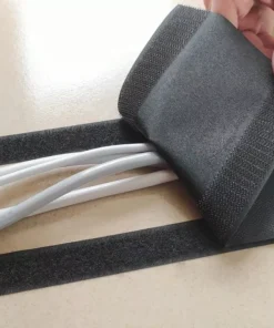 Adjustable 1M Hook and Loop Cable Sleeve