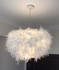 Enchanting Feather Pendant Lamp