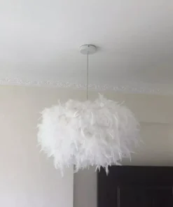 Enchanting Feather Pendant Lamp