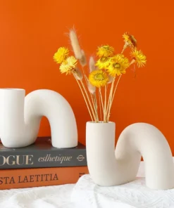 Contemporary Abstract Ceramic Vase