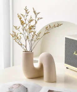 Contemporary Abstract Ceramic Vase