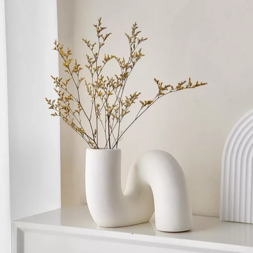 Contemporary Abstract Ceramic Vase