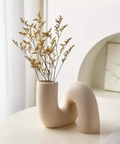 Contemporary Abstract Ceramic Vase