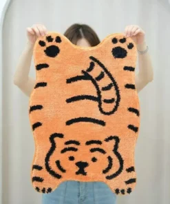 Charming Tiger Cartoon Mat