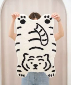 Charming Tiger Cartoon Mat