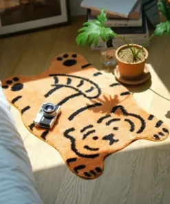 Charming Tiger Cartoon Mat