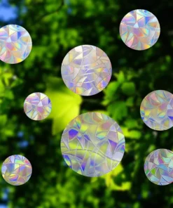 3D Rainbow Window Decals