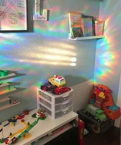 3D Rainbow Window Decals