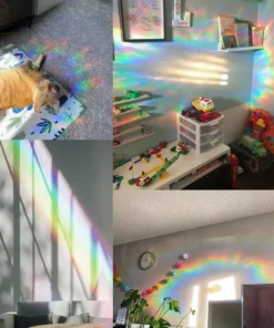3D Rainbow Window Decals