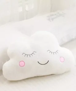 Nice Stuffed Cloud Moon Star Raindrop Plush Pillow