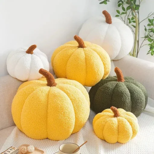 Funny Pumpkin Plush Pillow