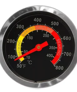 Precision Stainless Steel BBQ Grill Thermometer